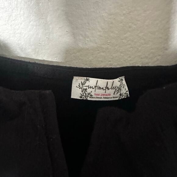 Lola Free people black bodysuit sz m - Picture 5 of 7